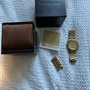 Michael Kors gold watch